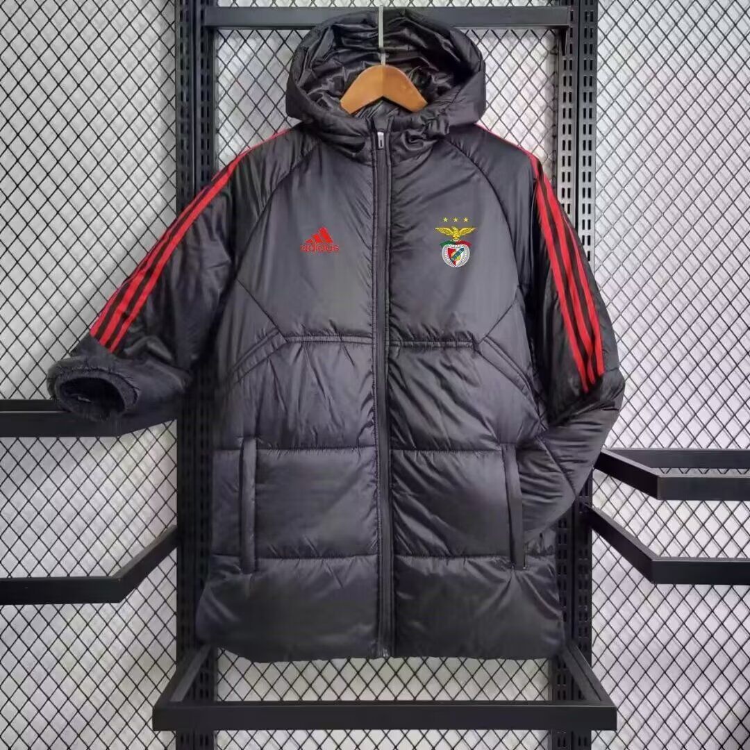 AAA Quality Benfica 23/24 Cotton Coat - Black